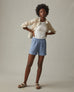Women's French Terry Sweatshort - Rainwashed